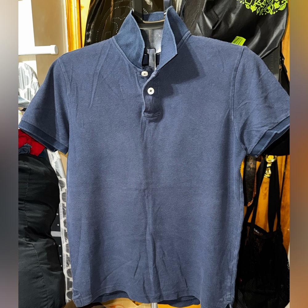 Aeropostale I Men's I Washed I Dark Navy Polo Shirt I Size M I **Vintage